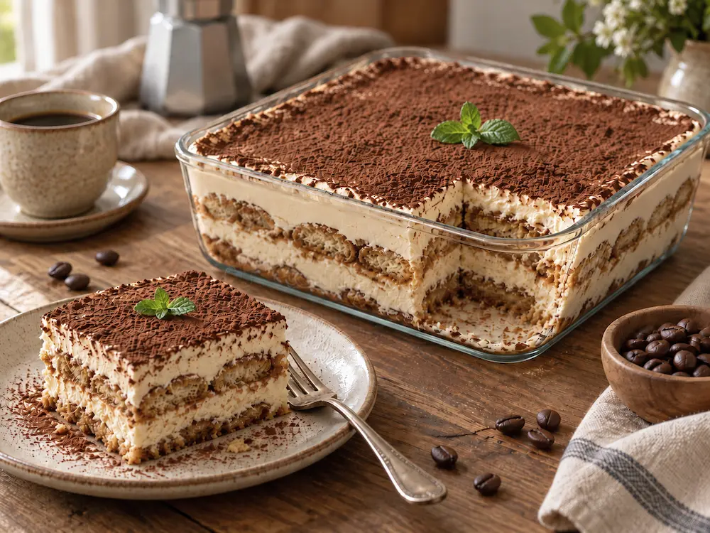 Classic Homemade Tiramisu